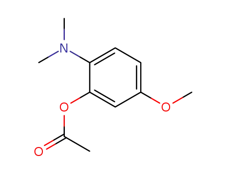 N,N-dimethyl-o-acetoxy-p-anisidine