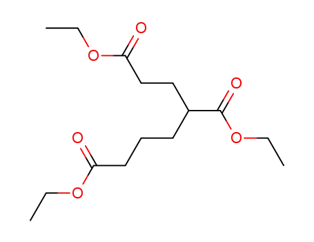 Molecular Structure of 1572-39-0 (1,3,6-Hexanetricarboxylic acid triethyl ester)