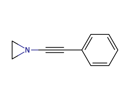 Molecular Structure of 111512-93-7 (Aziridine, 1-(phenylethynyl)-)