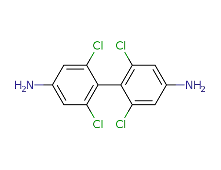 Molecular Structure of 46860-72-4 (2,6,2',6'-tetrachloro-benzidine)