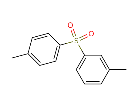 Molecular Structure of 53046-20-1 (Benzene, 1-methyl-3-[(4-methylphenyl)sulfonyl]-)