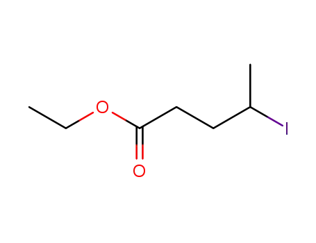 Molecular Structure of 79909-21-0 (ethyl γ-iodovalerate)