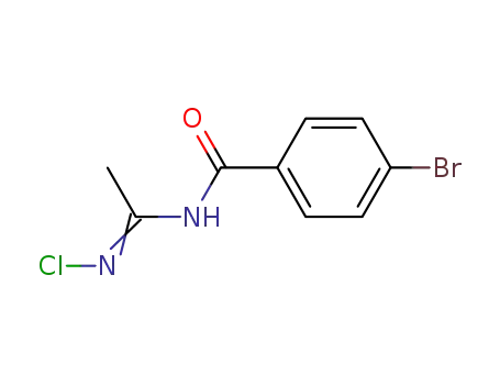 N-Chlor-N'-p-brombenzoylacetamidin