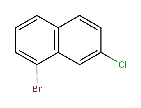 Molecular Structure of 29016-72-6 (1-Bromo-7-chloronaphthalene)