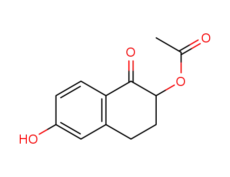 1,2,3,4-tetrahydro-6-hydroxy-1-oxonaphthalen-2-yl acetate