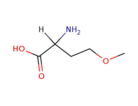 Molecular Structure of 4385-91-5 (2-amino-4-methoxybutyric acid)