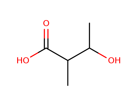 Butanoic acid,3-hydroxy-2-methyl-