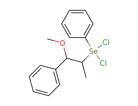 1-phenyl-1-methoxy-2-phenylselenenyl propane dichloride, erythro