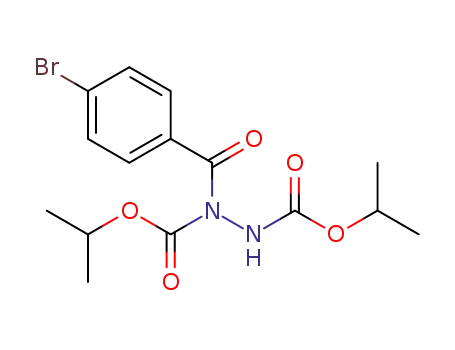 diisopropyl 1-(4-bromobenzoyl)hydrazine-1,2-dicarboxylate