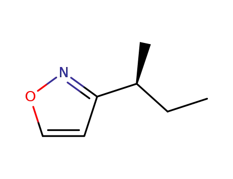Molecular Structure of 21024-17-9 ((+)-S-3-sec-butylisoxazole)