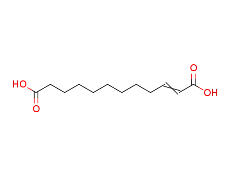 Molecular Structure of 124-00-5 (2-Dodecenedioic acid)