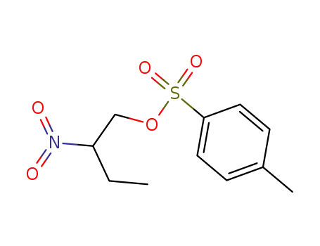 Molecular Structure of 23531-32-0 (2-nitrobutyl 4-methylbenzenesulfonate)
