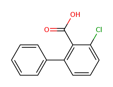 Molecular Structure of 97027-46-8 (6-Chloro-2-phenylbenzoic acid)