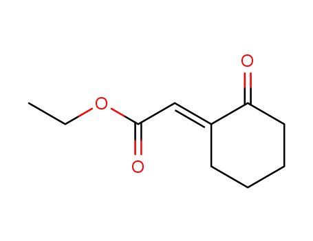 Acetic acid, (2-oxocyclohexylidene)-, ethyl ester