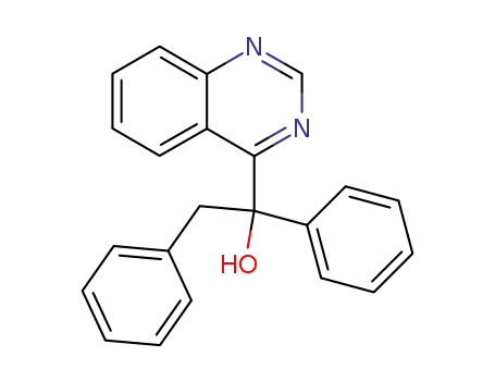 4-(α-benzyl-α-hydroxybenzyl)quinazoline