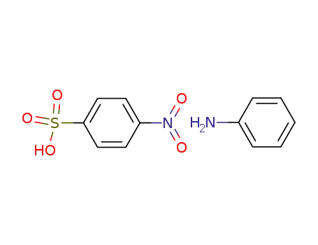 4-Nitro-benzenesulfonic acid; compound with phenylamine