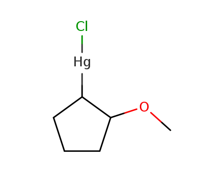 Molecular Structure of 1193-67-5 (1-chloromercurio-2-methoxycyclopentane)