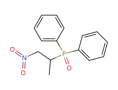 Molecular Structure of 80373-09-7 (Phosphine oxide, (1-methyl-2-nitroethyl)diphenyl-)