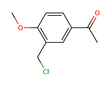 1-[3-(Chloromethyl)-4-methoxyphenyl]ethan-1-one cas  62581-82-2