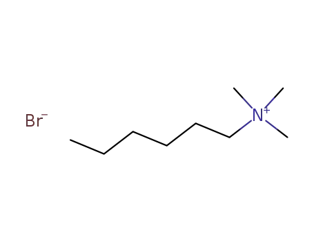 Molecular Structure of 2650-53-5 ((N-HEXYL)TRIMETHYLAMMONIUM BROMIDE)