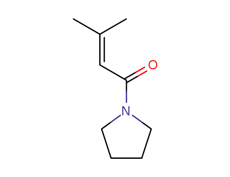 3-Methyl-1-(1-pyrrolidinyl)-2-buten-1-one