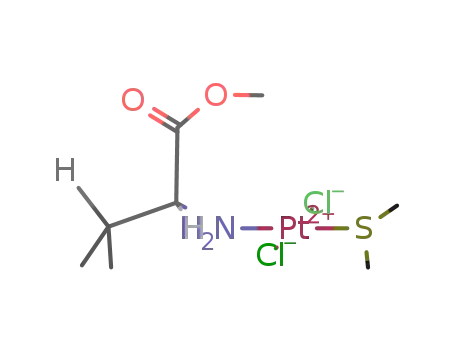 [PtCl<sub>2</sub>(S(CH<sub>3</sub>)2)(NH<sub>2</sub>CH(COOCH<sub>3</sub>)CH(CH<sub>3</sub>)2)]