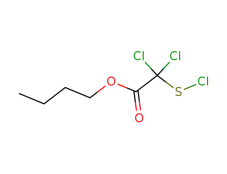 Molecular Structure of 118487-59-5 (butoxycarbonyldichloromethanesulfenyl chloride)