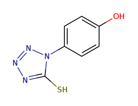CAS NO.52431-78-4 1-(4-Hydroxyphenyl)-2H-tetrazole-5-thione  CAS NO.52431-78-4