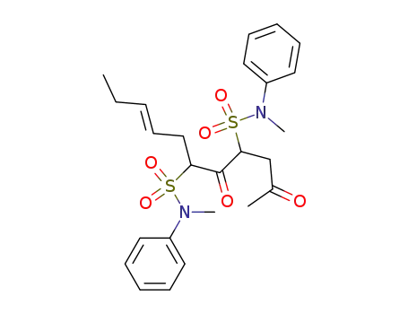 trans-N,N'-dimethyl-2,5-dioxo-8-undecene-4,6-disulfonanilide
