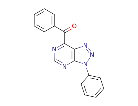 Methanone, phenyl(3-phenyl-3H-1,2,3-triazolo[4,5-d]pyrimidin-7-yl)-