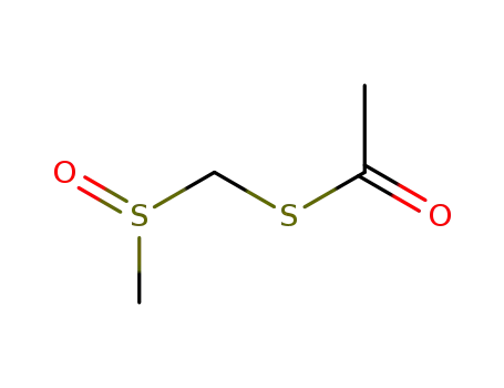 acetylthiomethyl methyl sulphoxide