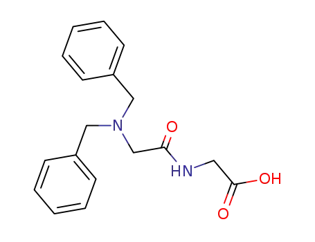 Molecular Structure of 102016-70-6 (N,N-(diphenylmethyl)glycyl-glycine)