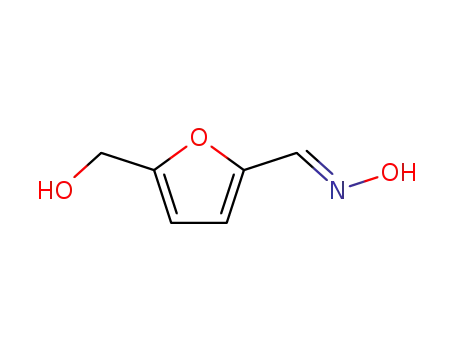 2-푸란카복스알데하이드, 5-(하이드록시메틸)-, 옥심, (E)-(9CI)