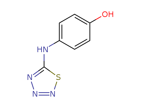 Phenol,4-(1,2,3,4-thiatriazol-5-ylamino)-
