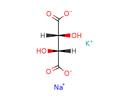 Molecular Structure of 147-79-5 (potassium sodium (R*,R*)-()-tartrate)