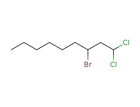3-bromo-1,1-dichloro-nonane
