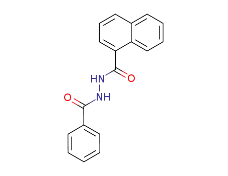 Molecular Structure of 6828-56-4 (<i>N</i>-benzoyl-<i>N</i>'-[1]naphthoyl-hydrazine)
