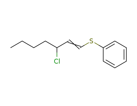 3-chloro-1-heptenylthio benzene