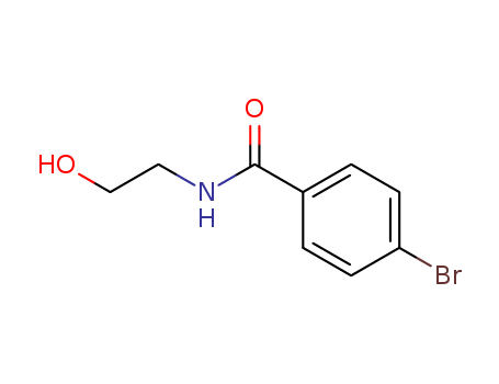 Benzamide, 4-bromo-N-(2-hydroxyethyl)- cas  57728-67-3