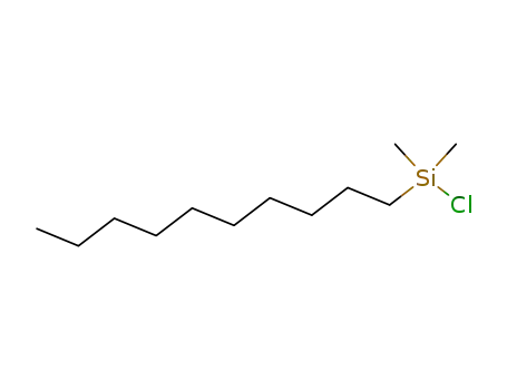 Molecular Structure of 38051-57-9 (N-DECYLDIMETHYLCHLOROSILANE)