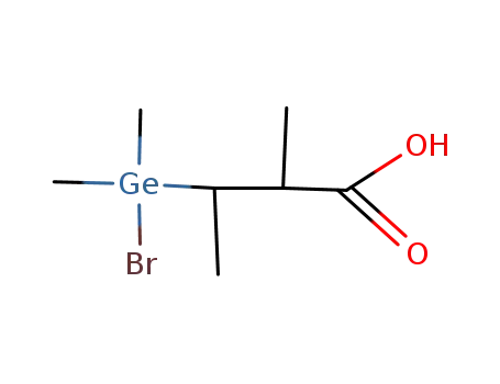 2-methyl-3-(bromodimethylgermyl)butanoic acid