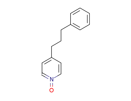 Molecular Structure of 84824-92-0 (4-(3-PHENYLPROPYL)PYRIDINE N-OXIDE)