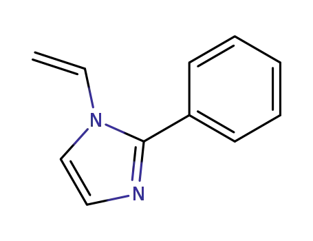 Molecular Structure of 2851-94-7 (2-phenyl-1-vinyl-1H-imidazole)