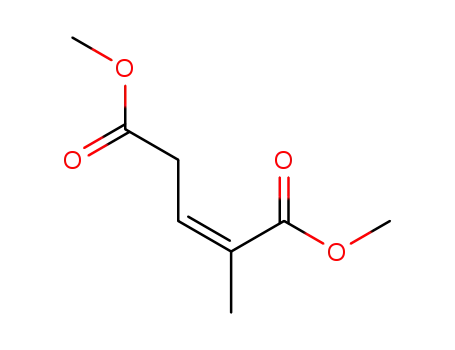 Molecular Structure of 53358-15-9 (<i>cis</i>-form of γ-methyl-glutaconic acid dimethyl ester)