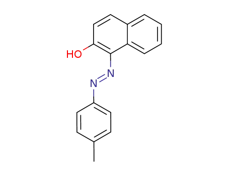 Molecular Structure of 93449-44-6 (2-Naphthalenol, 1-[(4-methylphenyl)azo]-, (E)-)