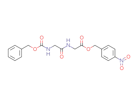 Molecular Structure of 3916-37-8 (<i>N</i>-(<i>N</i>-benzyloxycarbonyl-glycyl)-glycine-(4-nitro-benzyl ester))