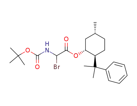 (1R,2S,5R)-2-(1-methyl-1-phenylethyl)-5-methylcyclohexyl<(tert-butoxycarbonyl)amino>bromoacetate