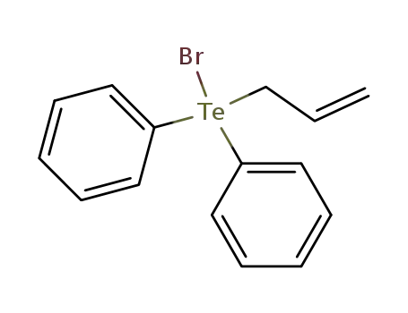 Molecular Structure of 76065-43-5 (allyldiphenyltelluronium bromide)