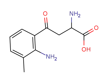 Molecular Structure of 1446522-57-1 (3-methyl-DL-kynurenine)