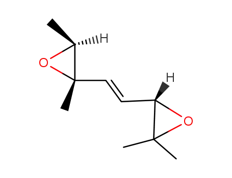 Molecular Structure of 3765-28-4 (2-[2-(3,3-dimethyloxiranyl)vinyl]-2,3-dimethyloxirane)